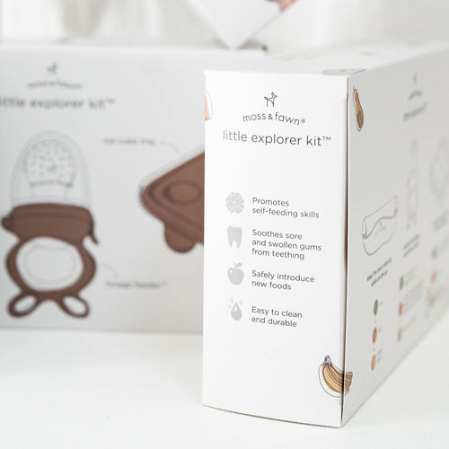 Moss & Fawn Little Explorer Kit packaging on a white background
