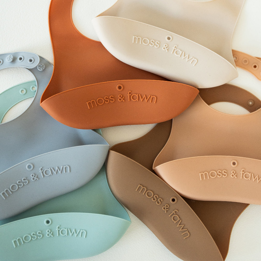 silicone bibs in all colors